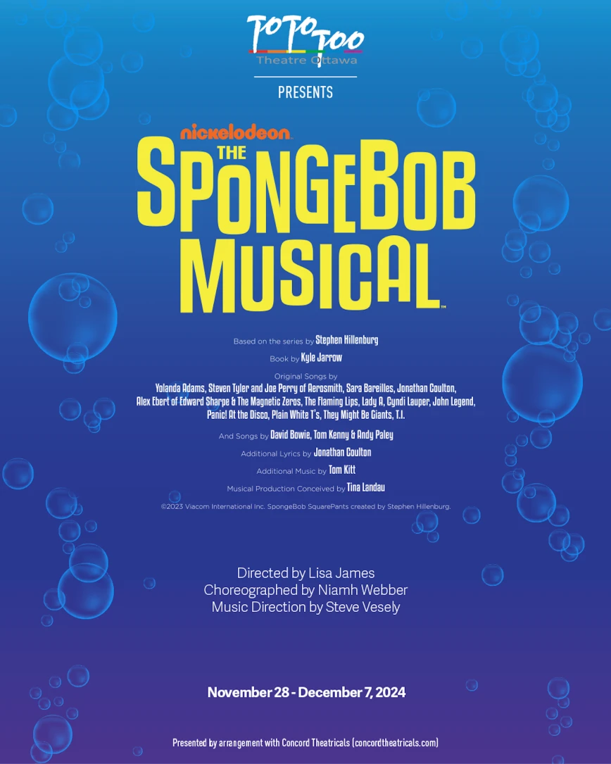 Poster the spongebob musical