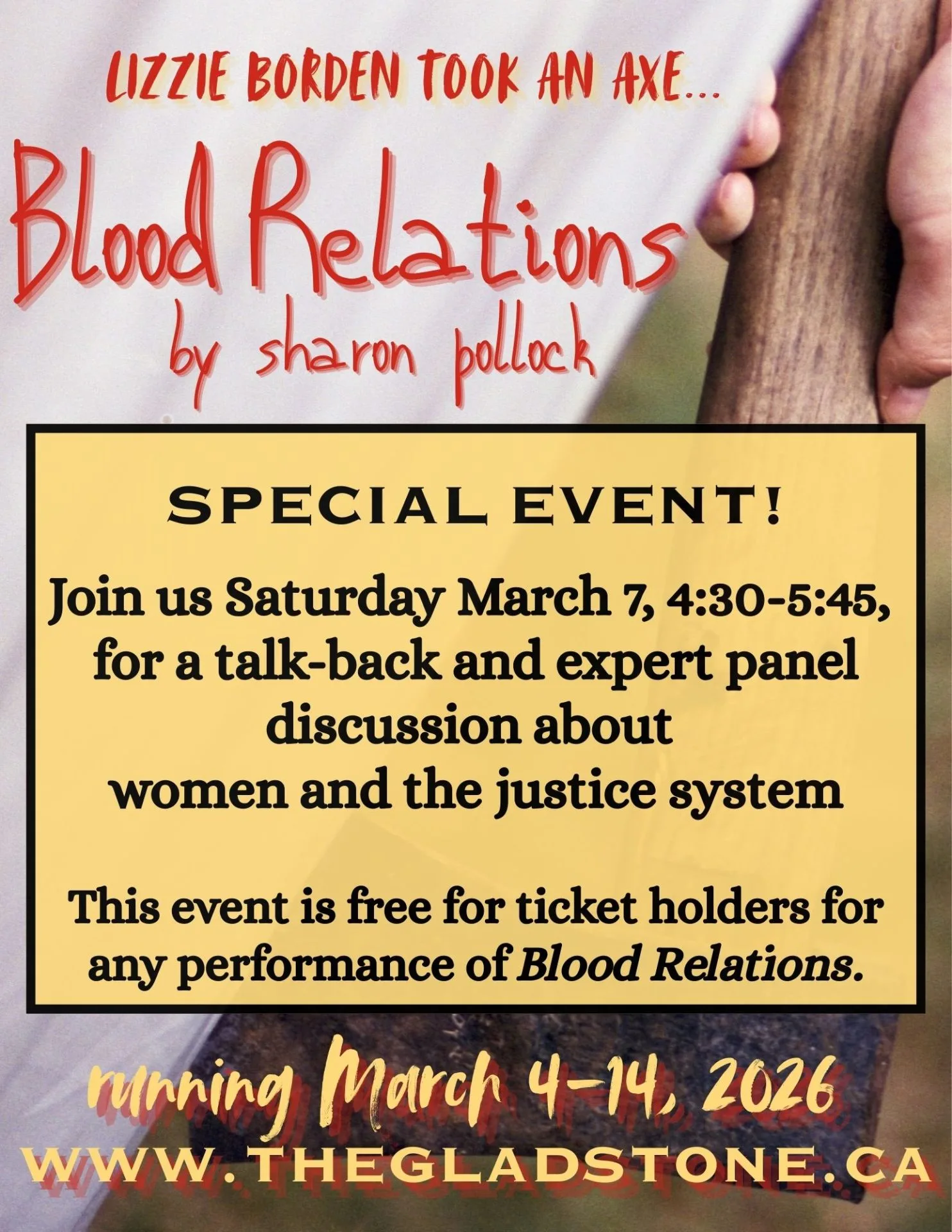 Blood Relations special event