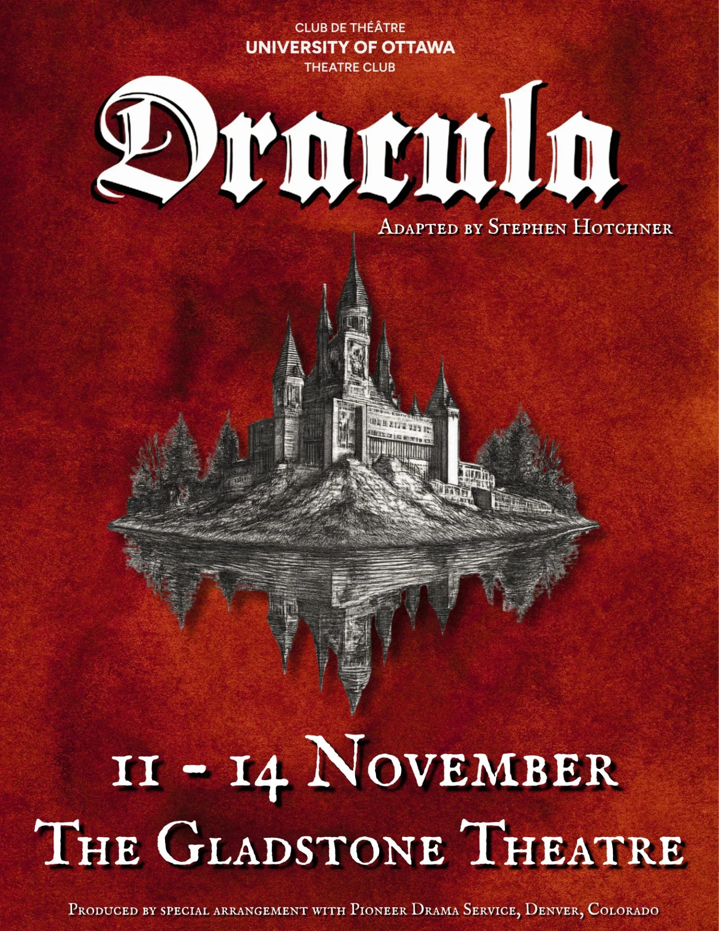 UPDATED UOTC Dracula Poster 8.5 x