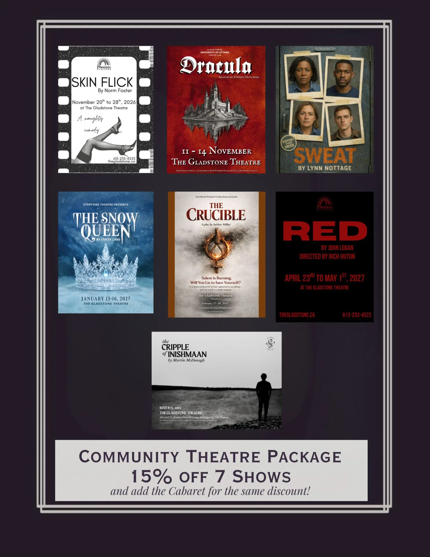 Community Theatre Package graphic 8.5x11